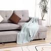 Image 2: HomCom L-Shaped Sofa Bed in Stylish Grey Linen-Look Upholstery