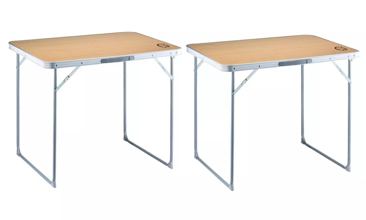 Mesa de aluminio transportable para interior y exterior de O'Camp