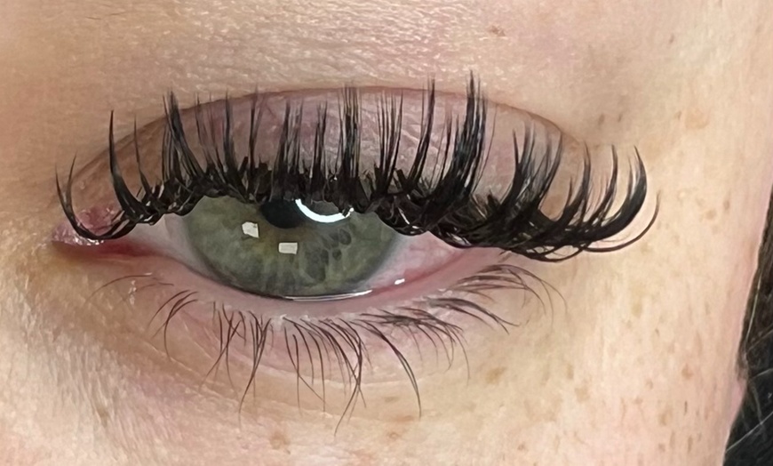 Image 3: Get a Full Volume, or Natural Set of Lash Extensions w/ 2-Week Fill