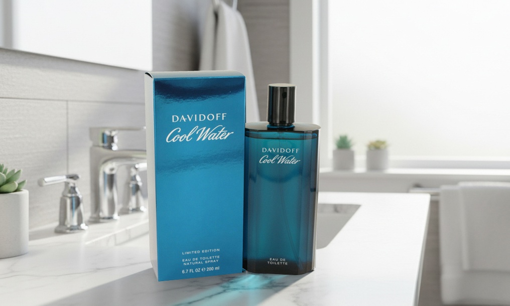Davidoff Cool Water Eau De Toilette Spray For Men 6.7 Fl. Oz.