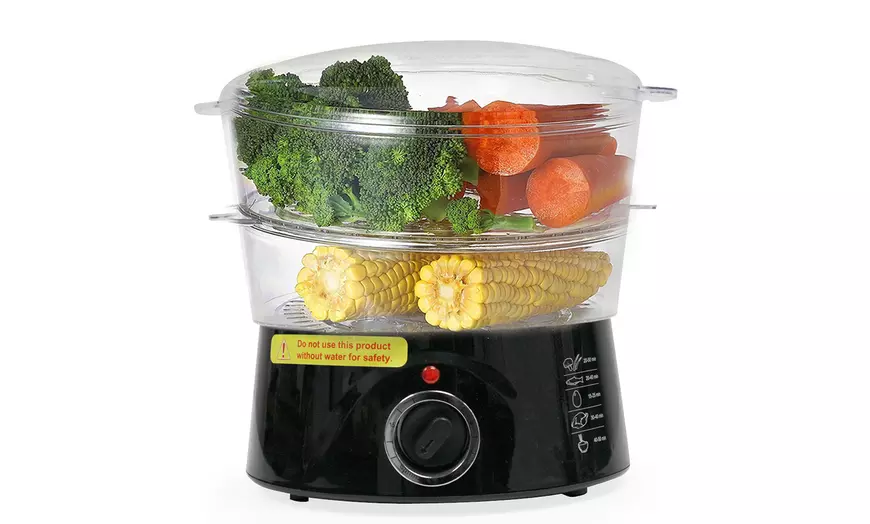Image 12: TODO Steel, Slow or Rice Cooker w/ Ceramic Bowl/ Cup/ Tray