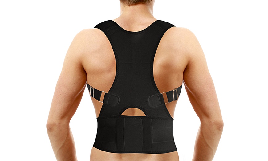 Medical-Grade Magnetic Back Brace | Groupon