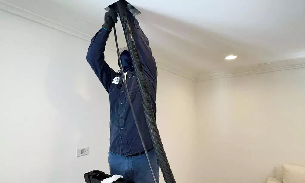 Efficient Air Duct Cleaning w/ Unlimited Ducts/Vents under 2500 Sq. Ft