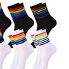 Image 5: 1x, 6x oder 12x Crew-Socken mit Regenbogenmuster