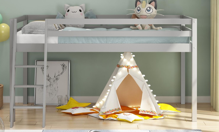 Image 3: Kosy Koala Mid Sleeper Bed with Ladder
