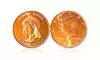 Commemorative 2-Piece John and Jackie Kennedy Copper Coin Set