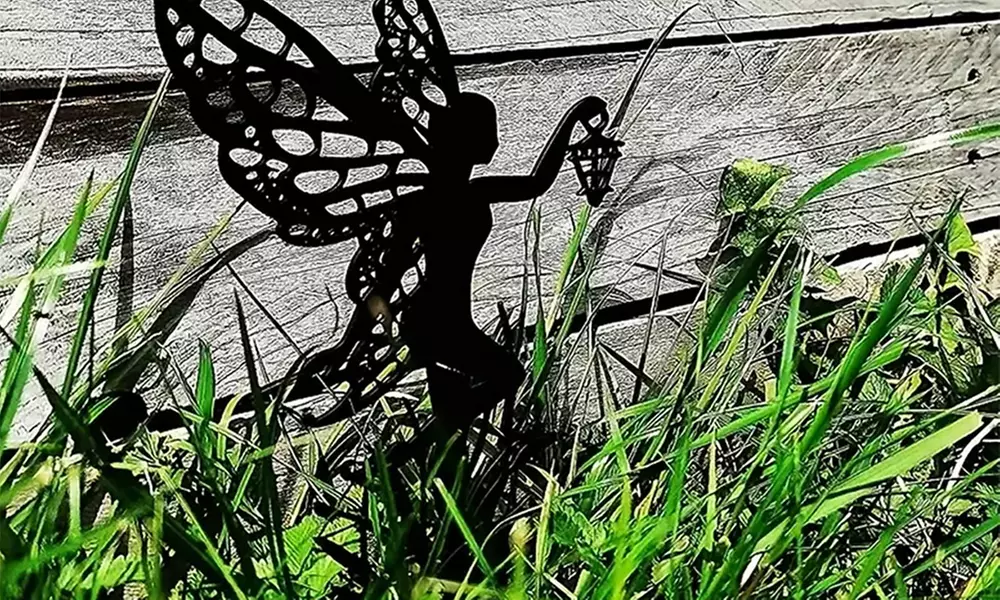 1x oder 3x Dekorativer Feen-Gartenstecker