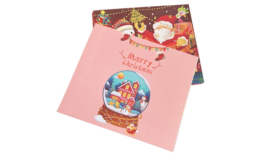 Image 7: Christmas Gnome, Countdown or DIY Bracelet Necklace Advent Calendar