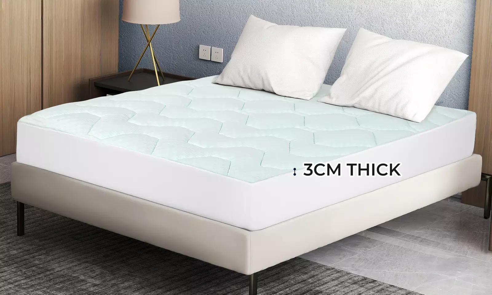 Lavio Memory Foam Mattress Topper Collection