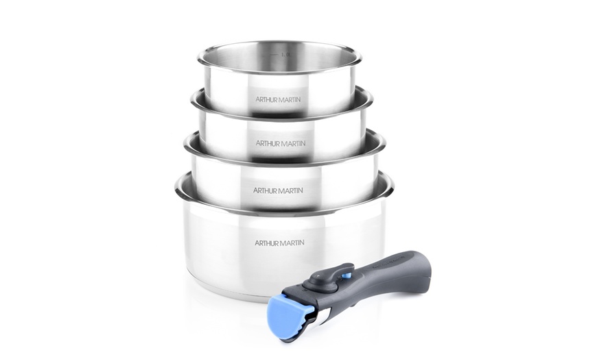 Image 2: Lot de casseroles ou batterie de cuisine Arthur Martin