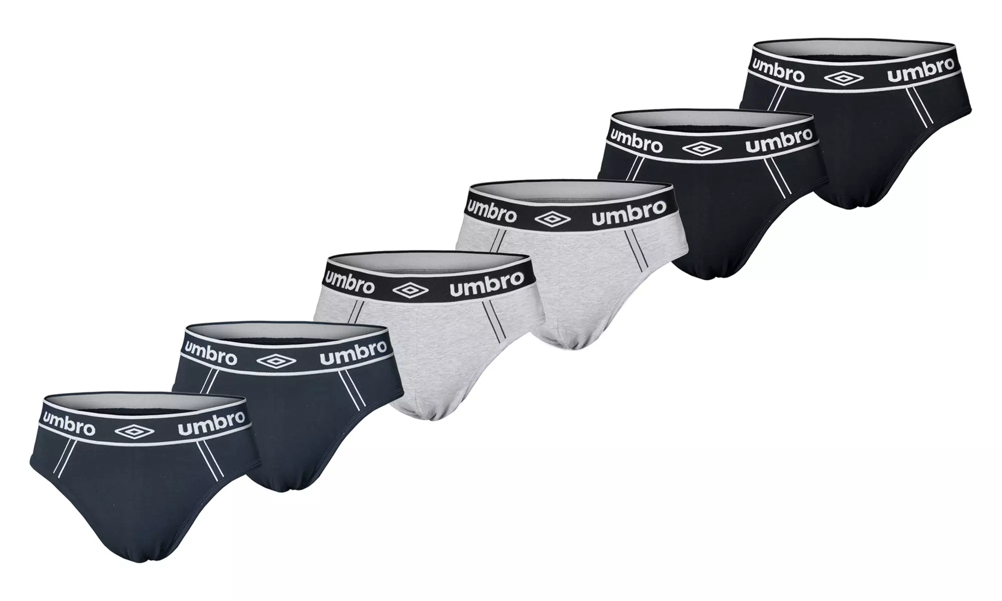 6er-Pack Umbro Herren-Unterhose