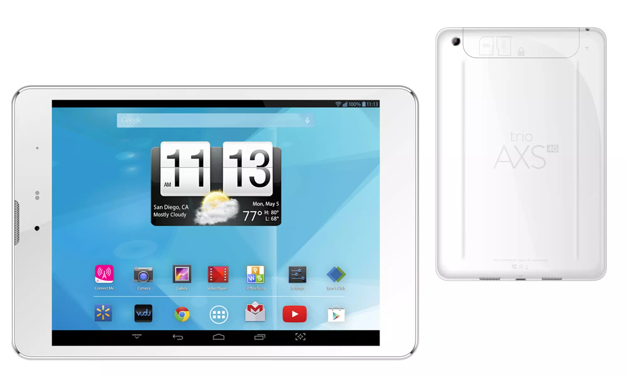 Trio AXS 16GB 7.85" 4G Tablet with Free Lifetime Data - Second Medium