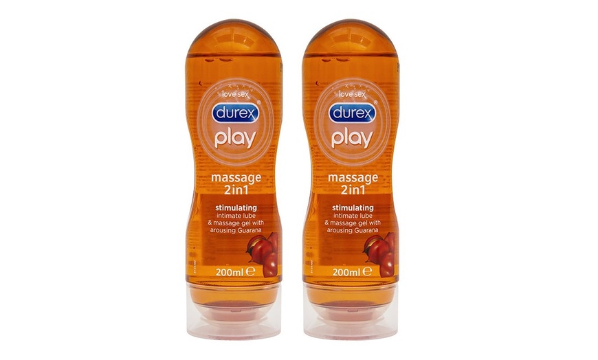 Image 4: 2-pak Durex Play 2-in-1 gel