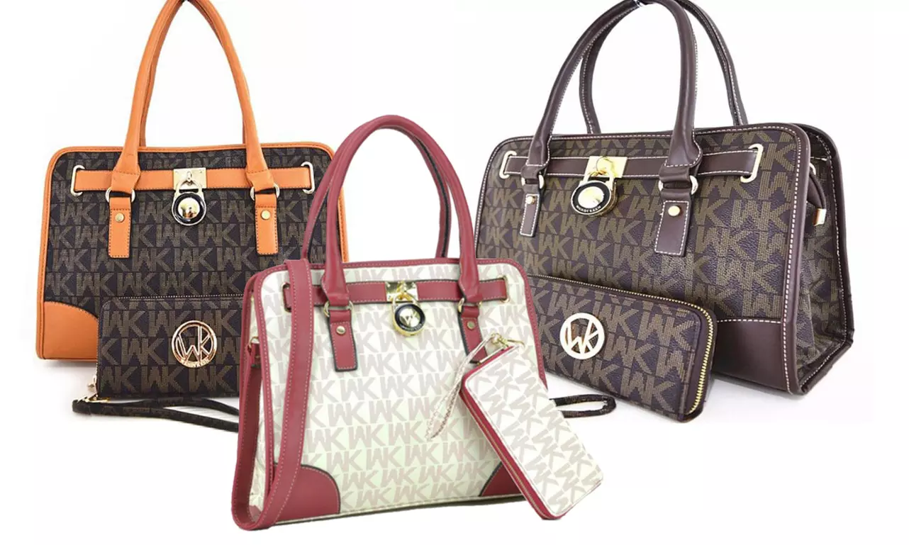 WK Collection Handbag and Purse Set (2-Piece) - Primary Image