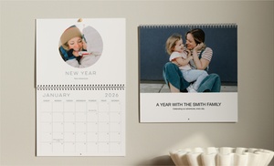Shutterfly Personalized 2026 12-Month Photo Wall Calendars