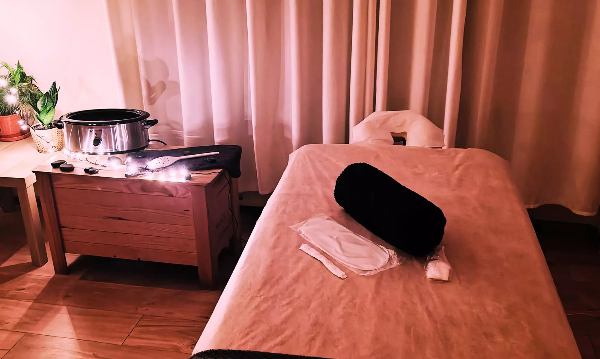Masaże do wyboru: masaż klasyczny, relaksacyjny lub leczniczy