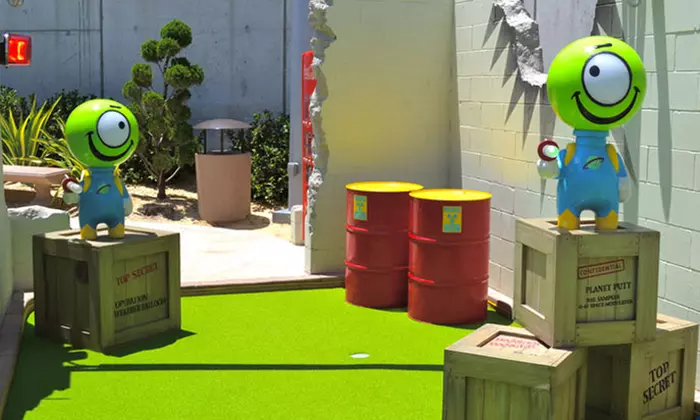 Miniature Golf for Two or Four, or Two-Hour 18-Hole Course Buyout at Hollywood Drive-in Golf (Up to 52% Off) - Primary Image
