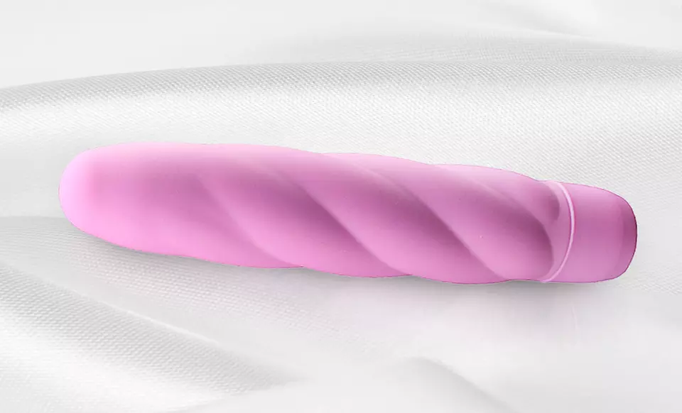 Personal Pleasures Purple Twist Vibrator - Primary Image