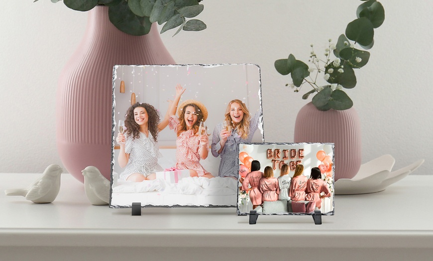 Image 5: Decoración a tu medida: 1 impresión de fotografía en piedra de pizarra