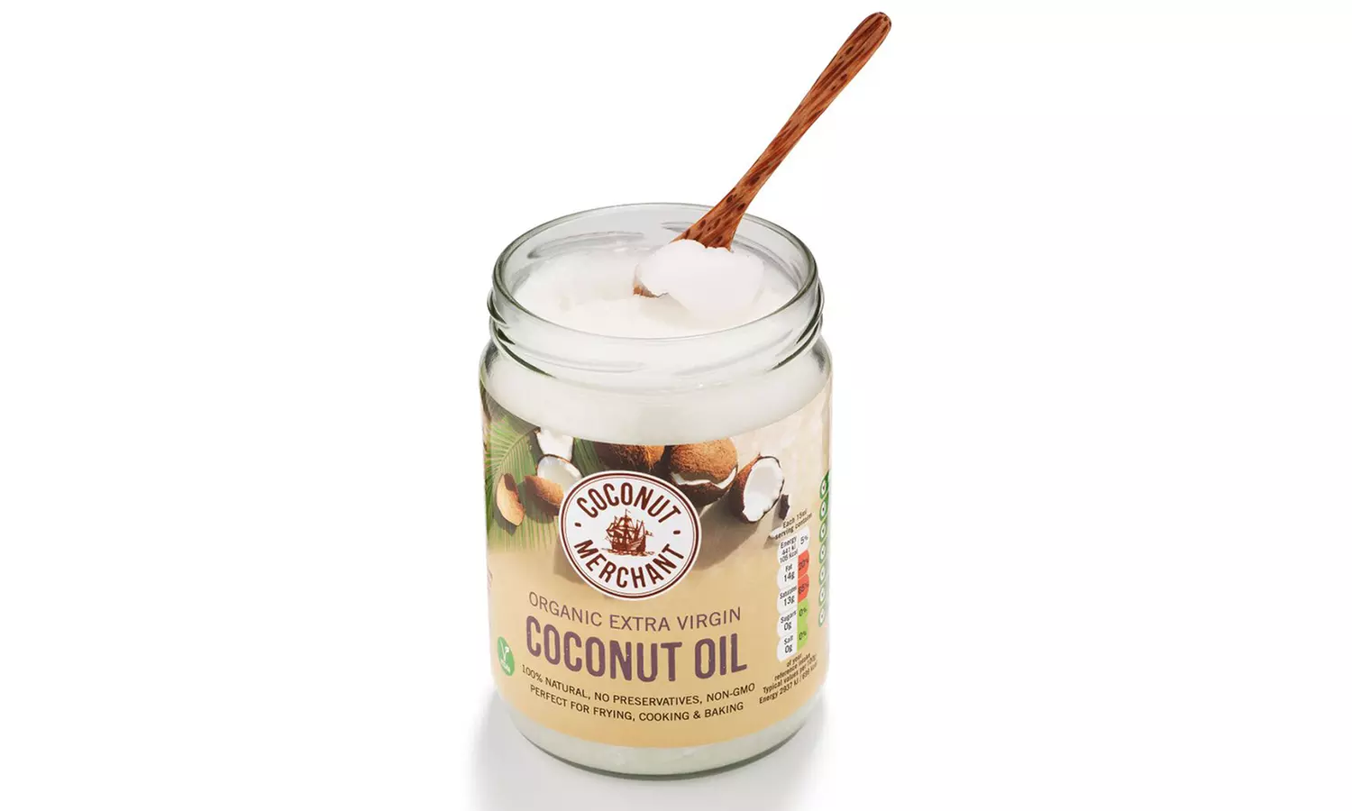 500 ml ou 1 L d’huile de noix de coco bio, Coconut Merchant® - Second Medium