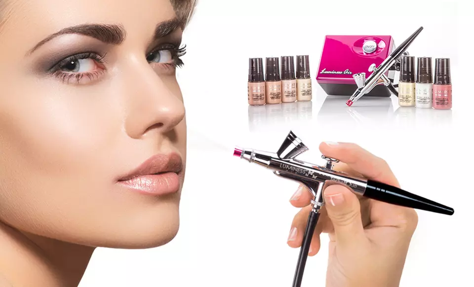 Limited Edition Pink Legend Airbrush System With Cosmetic Starter Kit - Primary Image