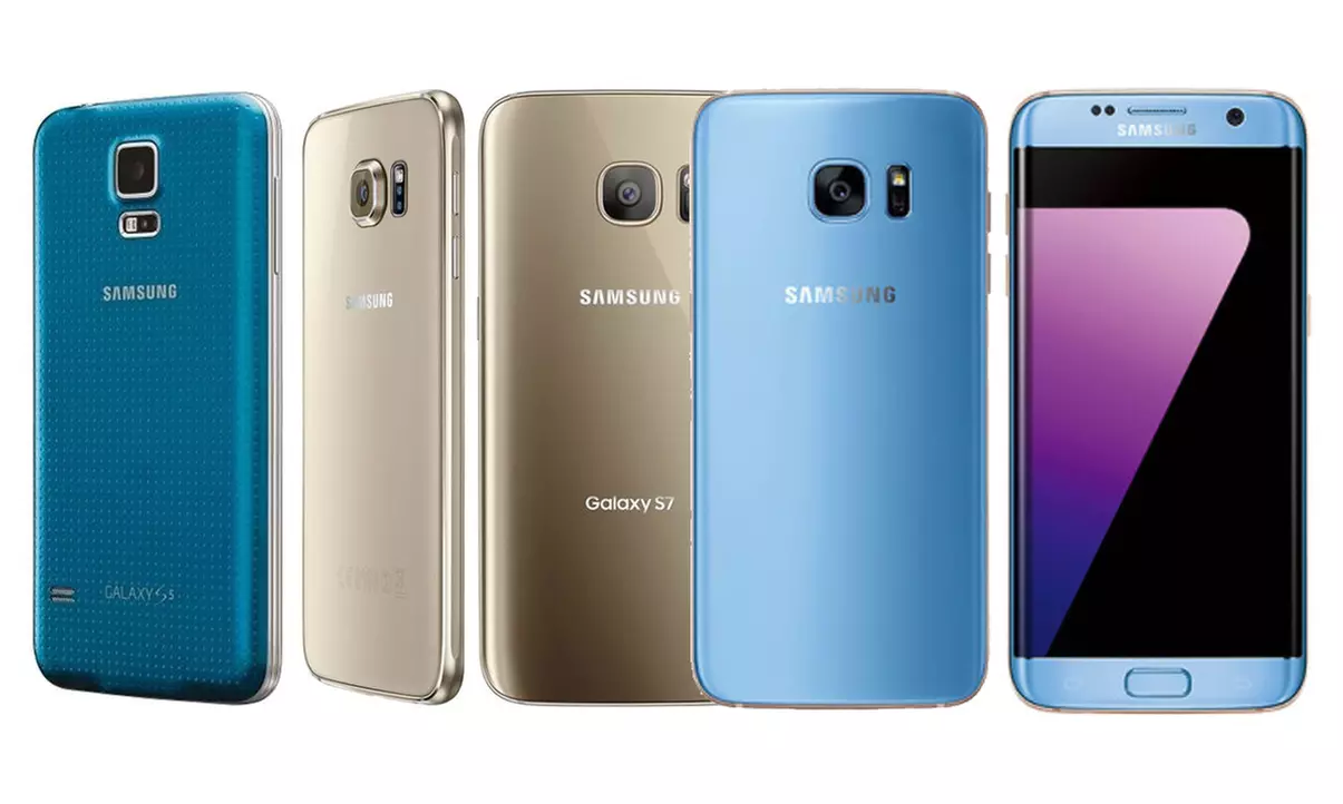 Samsung Galaxy S5, S6, S6 Edge, S6 Edge Plus, S7, or S7 Edge Smartphone (Scratch & Dent) (Verizon and GSM Unlocked) - Primary Image