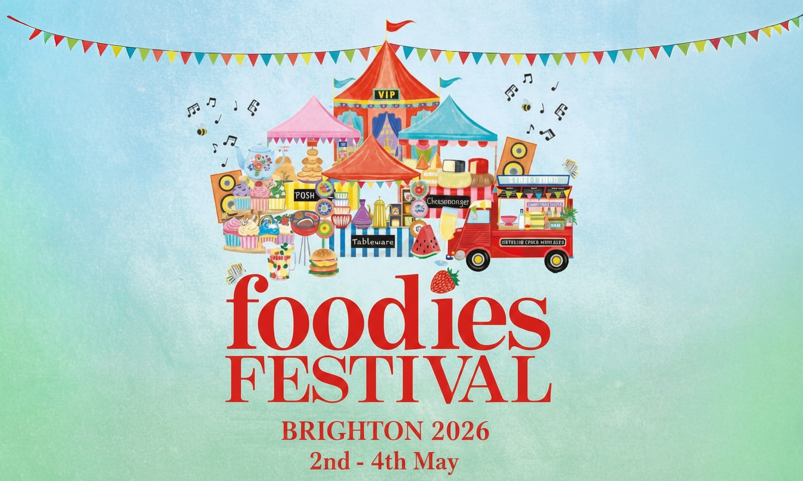 Foodies Festival 2026 Brighton