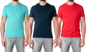 Men's Fitted Crew-Neck T-Shirts