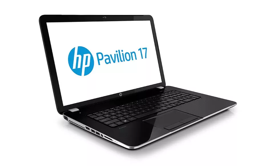 HP Pavillion 17.3" Notebook with a 2.1GHz processor, 8GB RAM, and 750GB HDD (Manufacturer Refurbished). Free Returns. - Primary Image