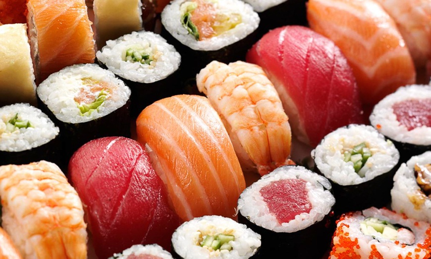 Image 1: Sushi box da 50 o da 100 pezzi