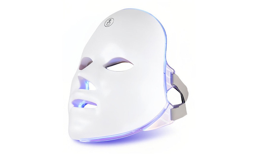 Image 2: LED Rejuvenation Light Therapy Facial Mask