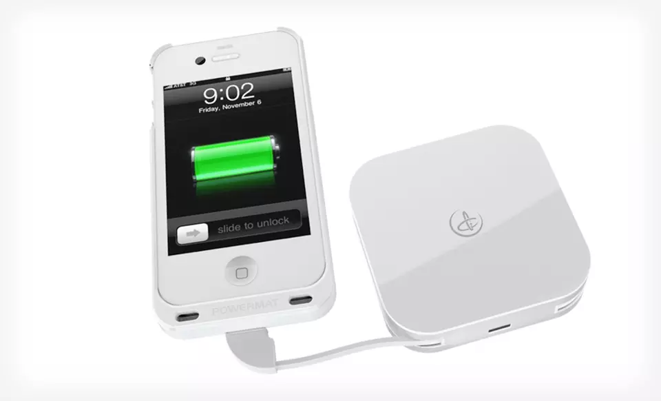 $69.99 for a Duracell Powermat Phone-Charging Set for iPhone or Galaxy ($134.98 List Price). Free Shipping. - Second Medium
