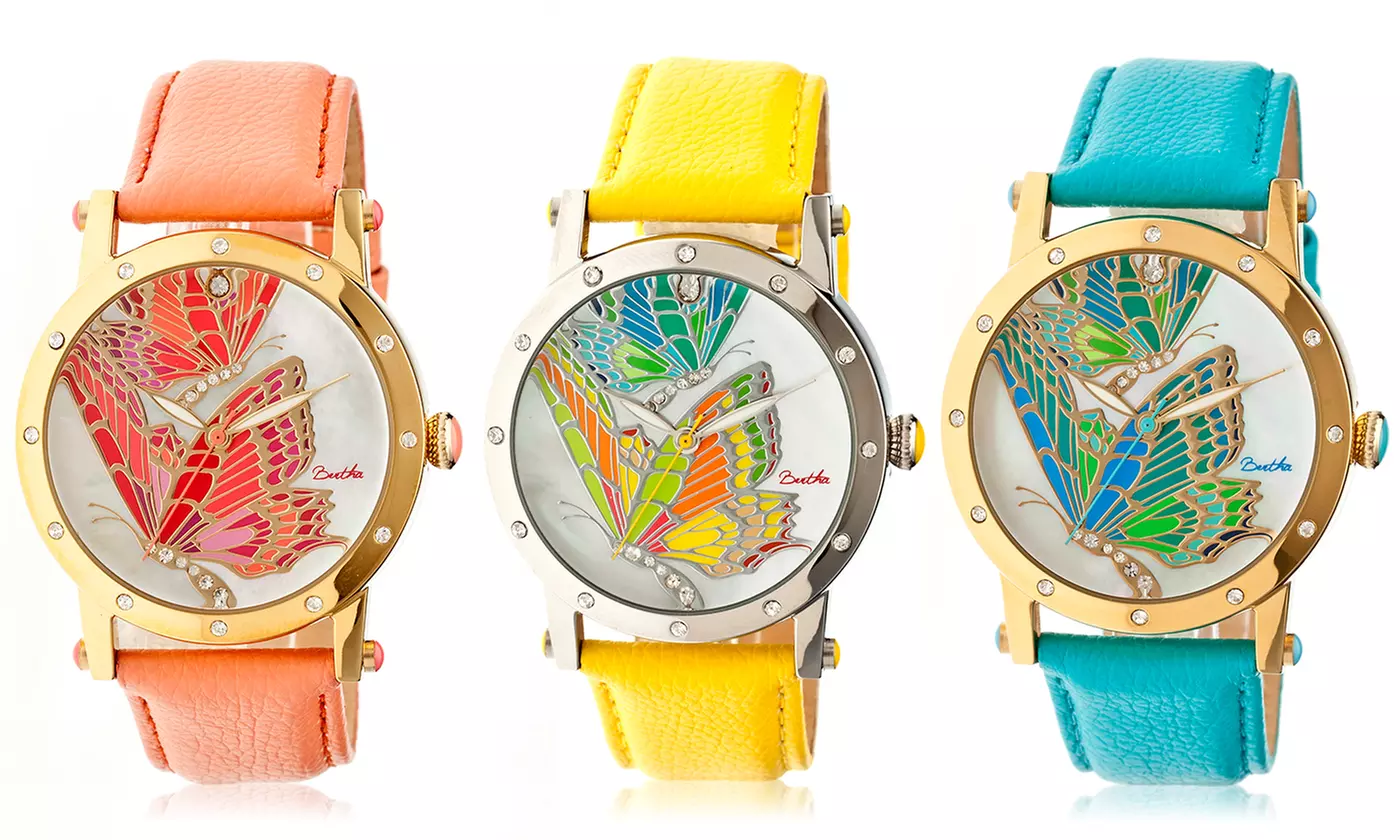 Bertha Isabella Ladies' Mother-Of-Pearl Watch - Primary Image