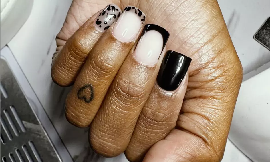 Basic Mani/Pedi, Gel X or Acrylic Manicure with Design Options