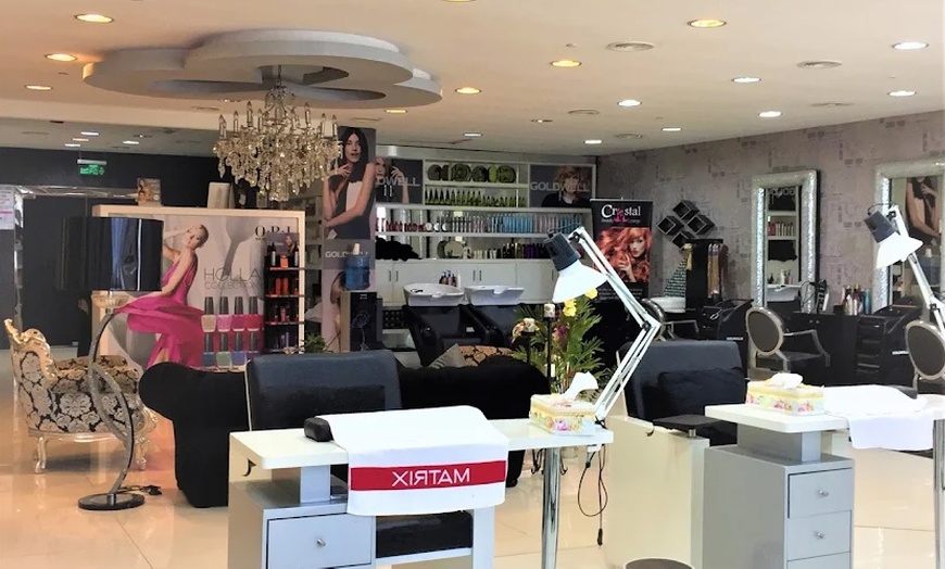 Image 6: Premium Mani-Pedi Packages: Classic, Gelish, Foot Spa & Hair Blow-Dry