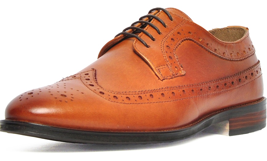 Image 8: Catesby England George Men's Leather Brogue Shoes