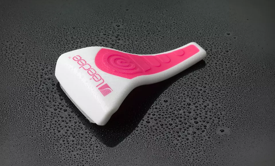 $7.99 for a Le Edge Full-Body Exfoliating Tool in Blue or Pink ($34.95 List Price). Free Returns. - Primary Image