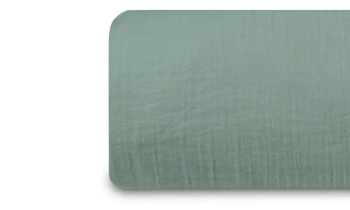 Drap-housse en Gaze de coton, 100% coton peigné