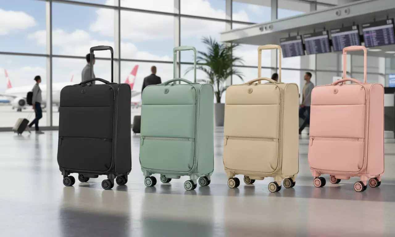 Valise format cabine coque souple, coloris au choix, livraison offerte - Primary Image