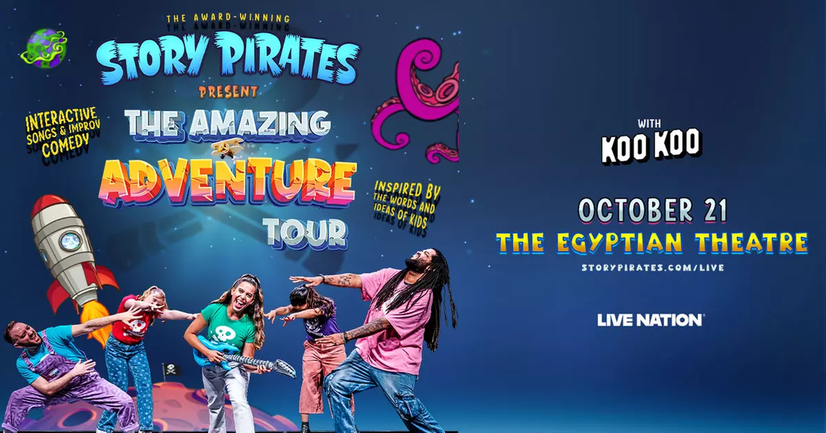 Story Pirates on October 21 at 7 p.m. - Primary Image