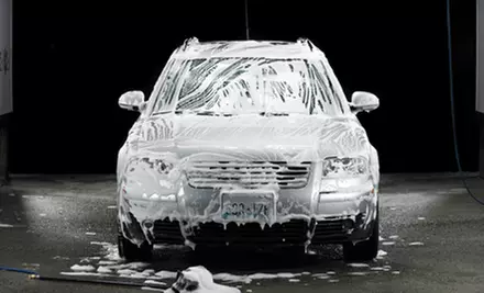 One Exterior Wash with a Hand Wax, or Five Exterior Washes with a Hand Dry at Splash and Dash Car Wash (Up to 72% Off) - Primary Image