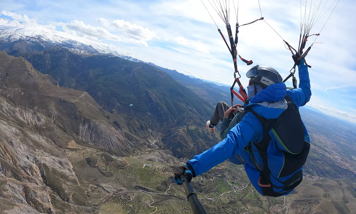 Vuelo en parapente en Sierra Nevada