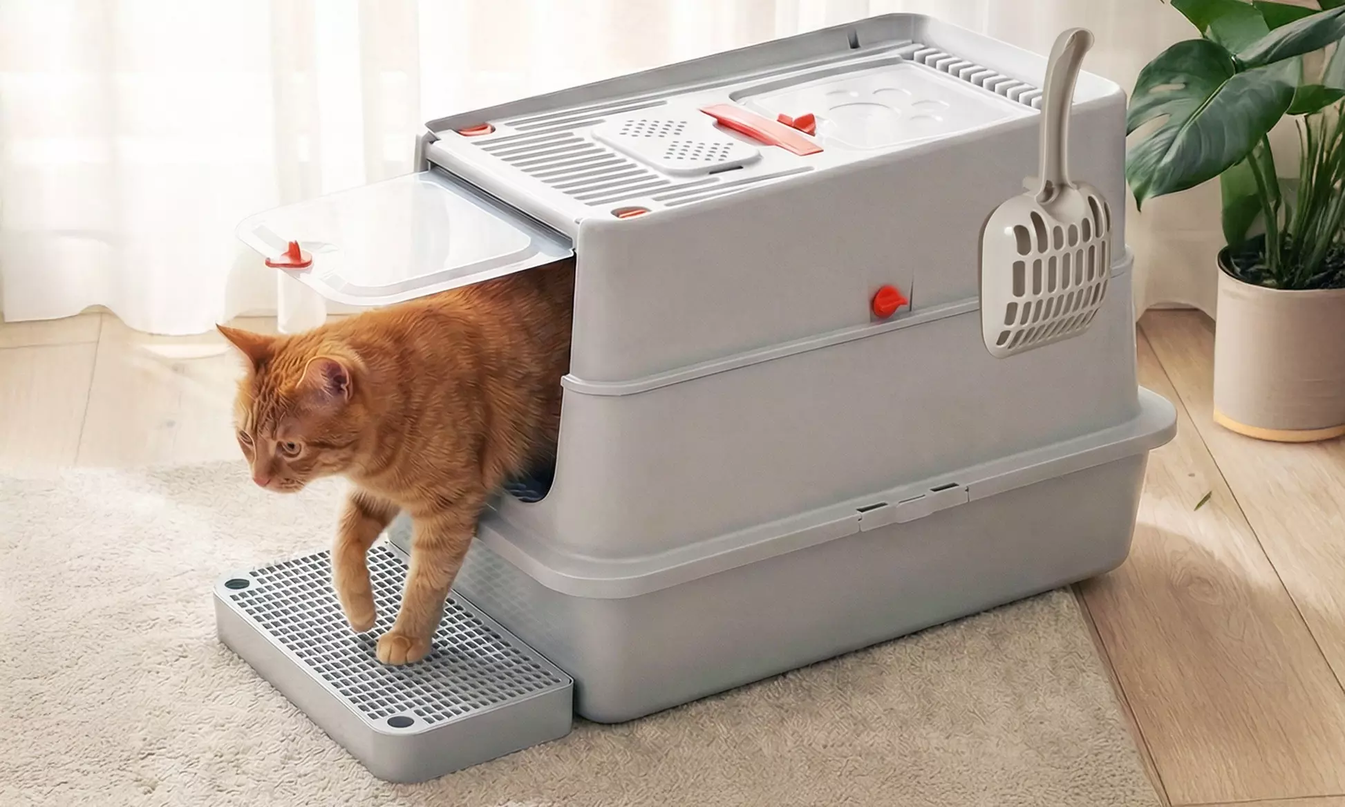 Skylos Stainless Steel Cat Litter Box Series