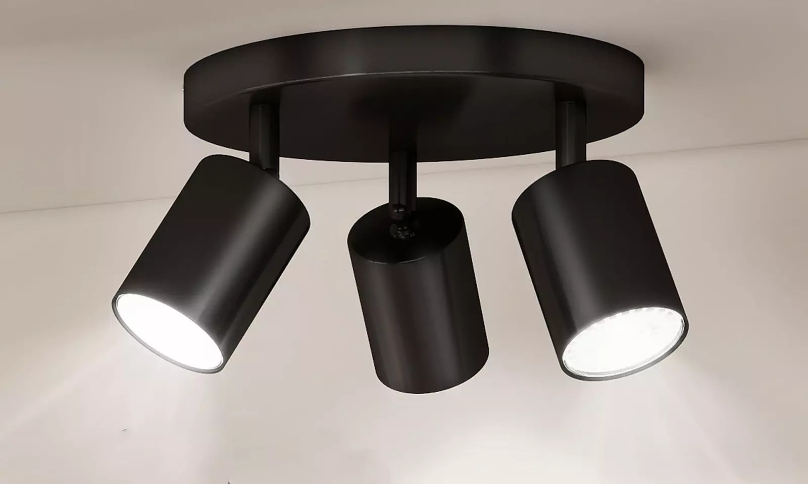 Emitto 3-Way and 4-Way Vintage Industrial Spotlight