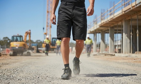 Mig Men's Navy Cargo Work Shorts: /36 /11