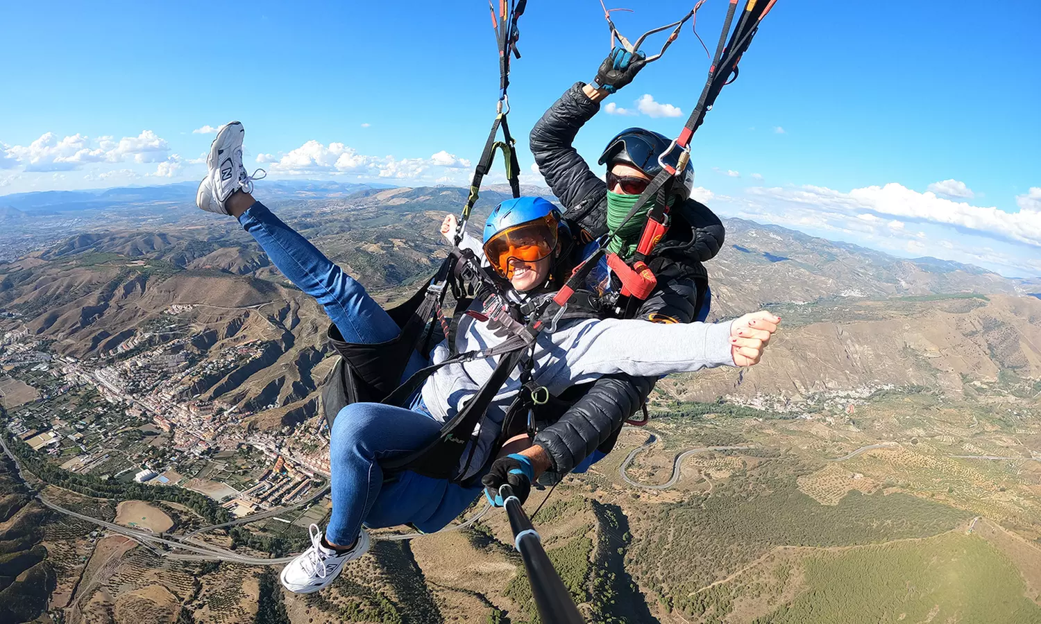 Vuelo en parapente en Sierra Nevada