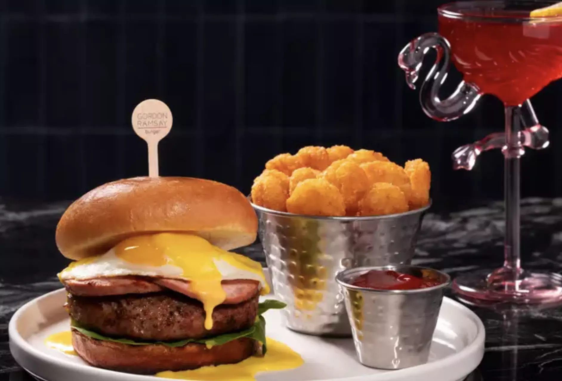 Burgers & Views - Savor $80 Worth at Gordon Ramsay Burger, Flamingo Las Vegas