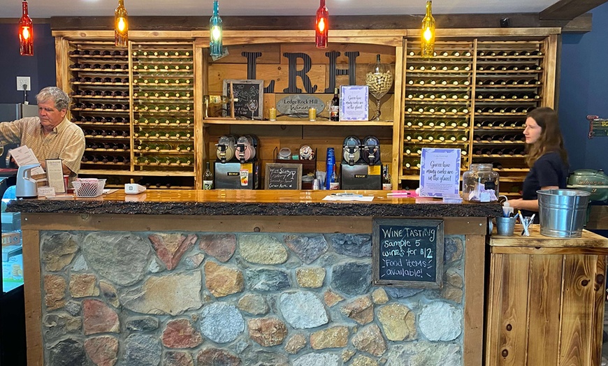 Image 2: Scenic Wine Tastings for 2, 4, or 6 in a Rustic Adirondack Vineyard 