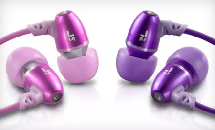 $18 for a Pair of JLab Premium Metal Sport Earbuds ($59.95 List Price). Six Styles Available. - Second Medium