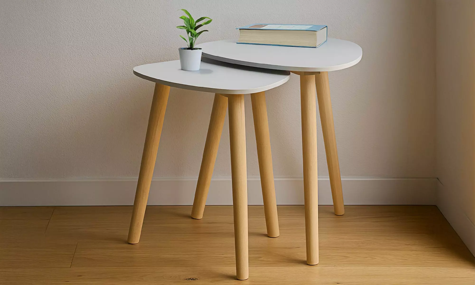 Lot de 2 tables d'appoint "Livermore"